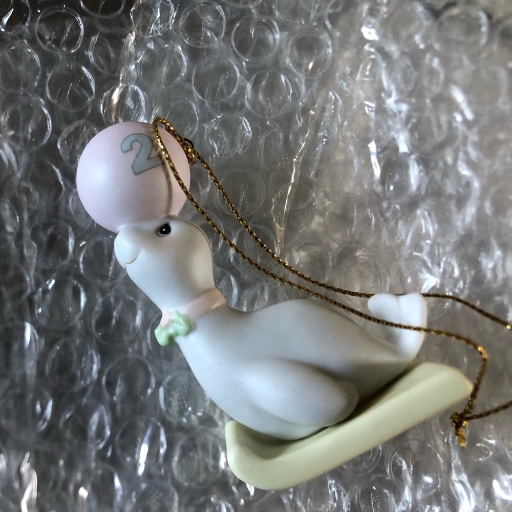 NIB Precious Moments God Bless You this Christmas ornament